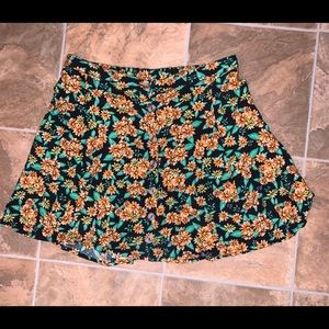 LA Hearts Button Up Skirt